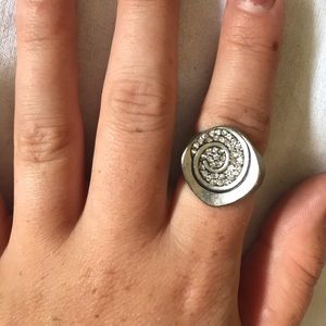 Ring with Stone Details, size 8